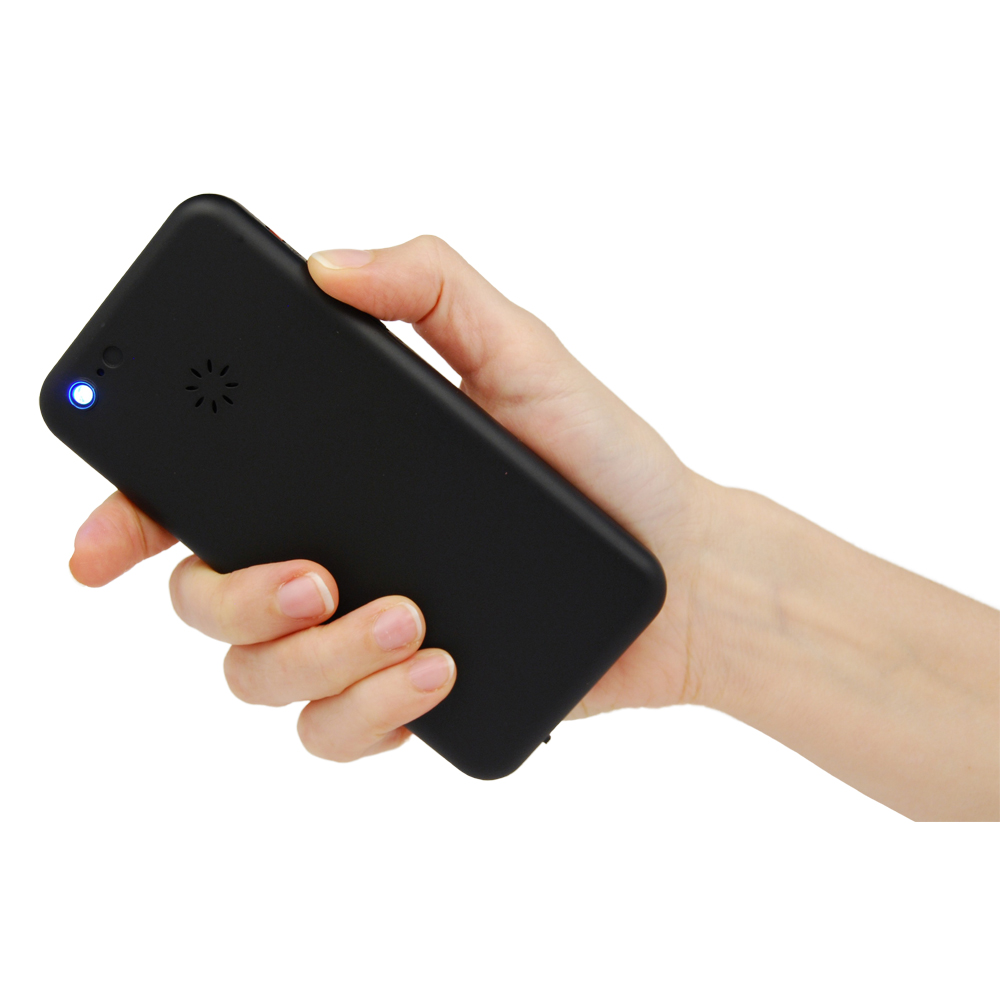 Cell Phone Stun Gun 14,000,000 volts 4.9 milliamps view 2